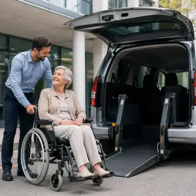 Movilidad inclusiva para asociaciones y familiares de pacientes